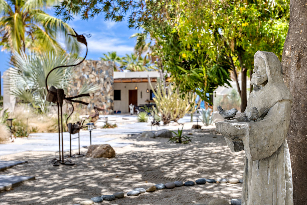 Garden art and landscaping